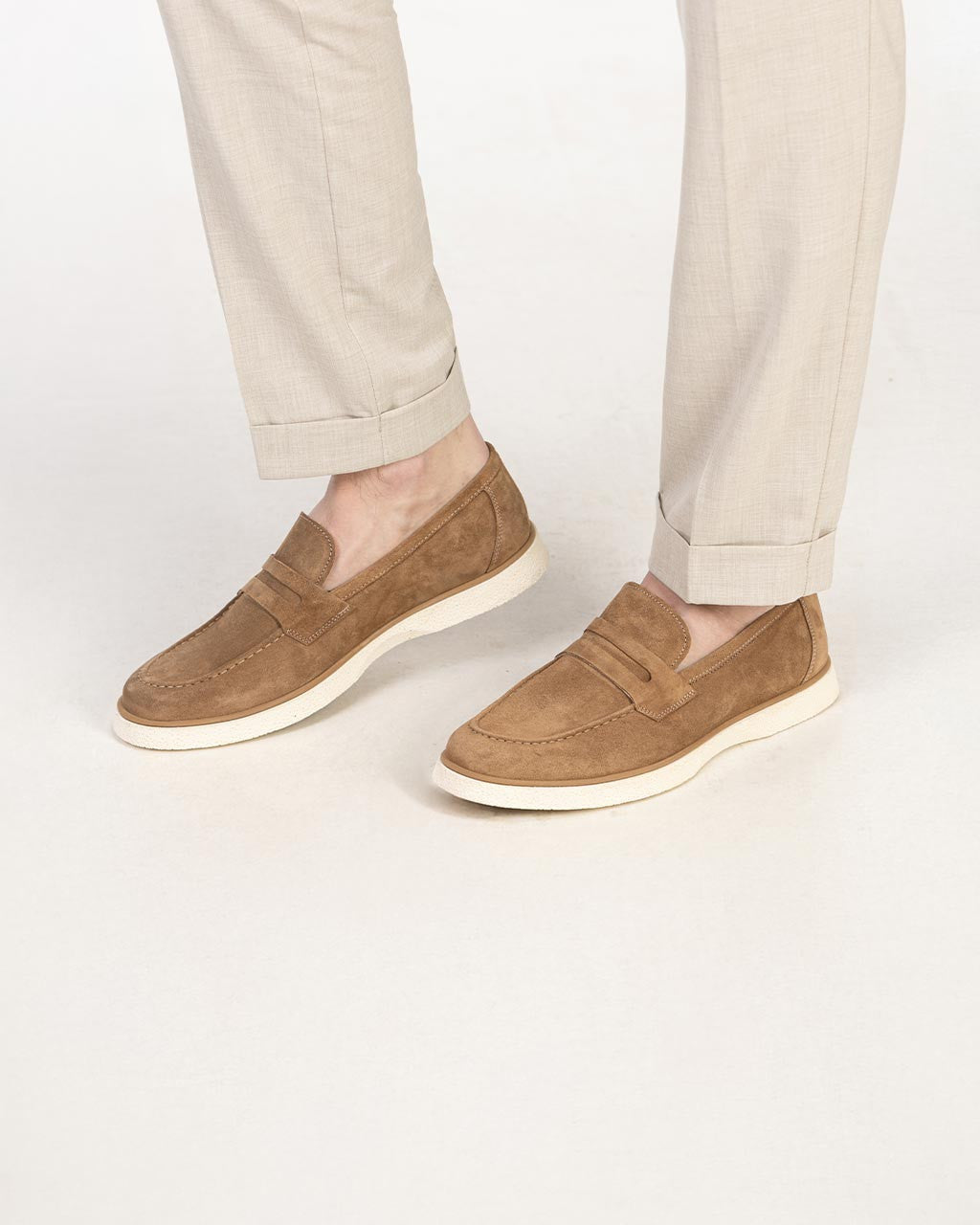 USNJENI MOŠKI MOKASINI 6039