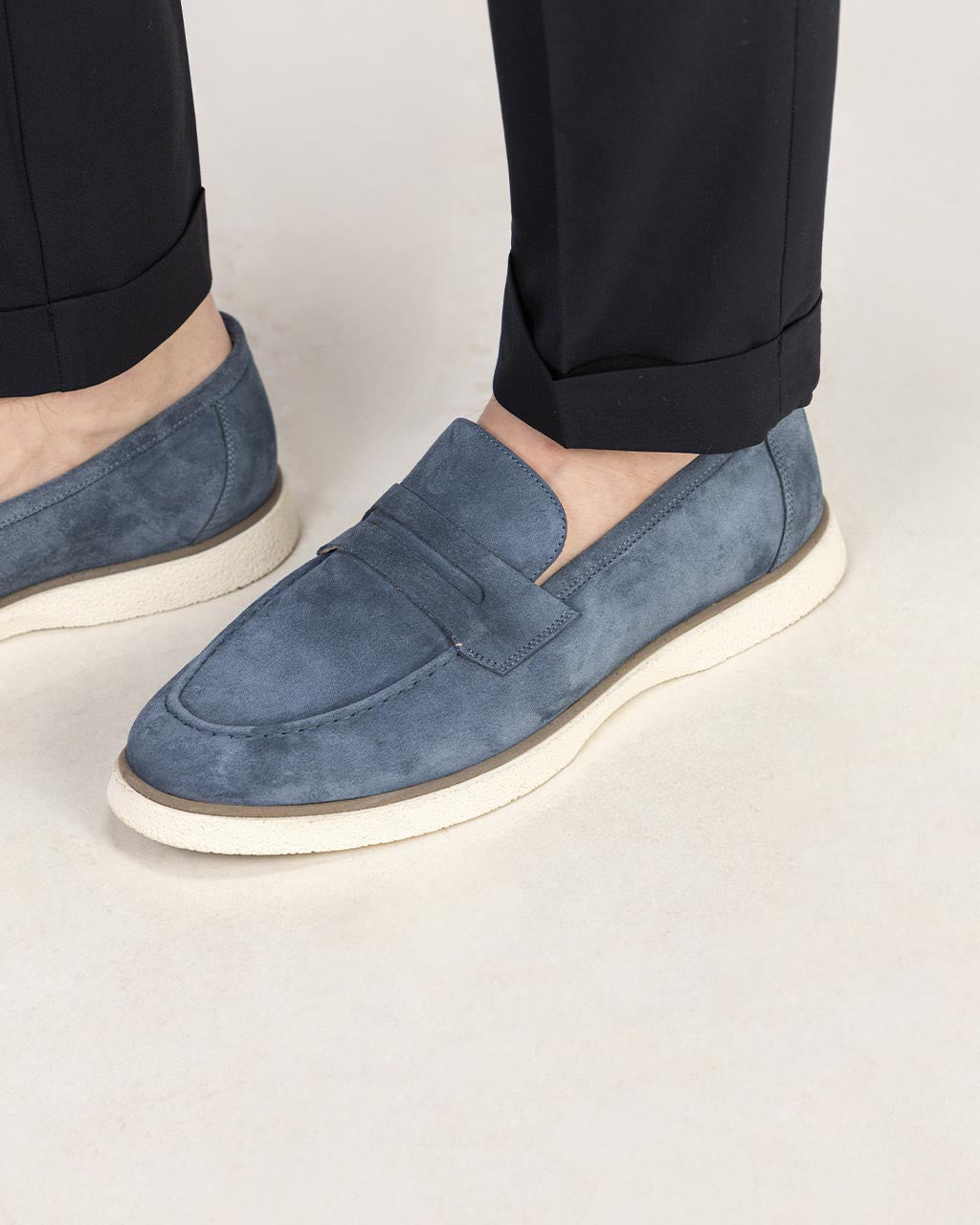 USNJENI MOŠKI MOKASINI 6039