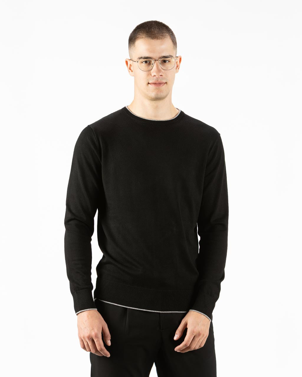 MOŠKI PULOVER IZ MEŠANICE VISKOZE 8364