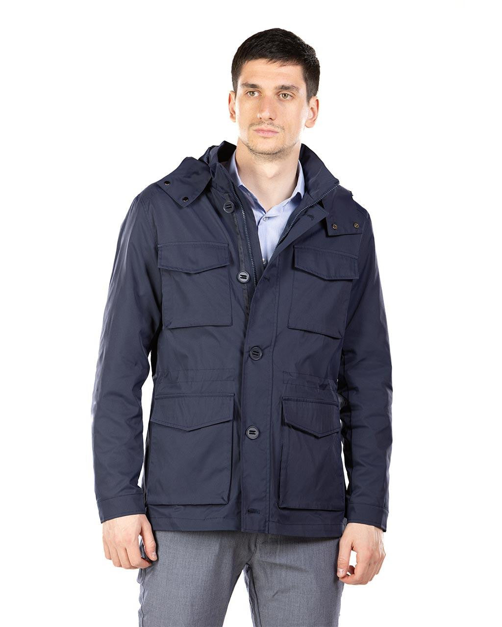 JAKNA Z ŽEPI IN KAPUCO 10-151