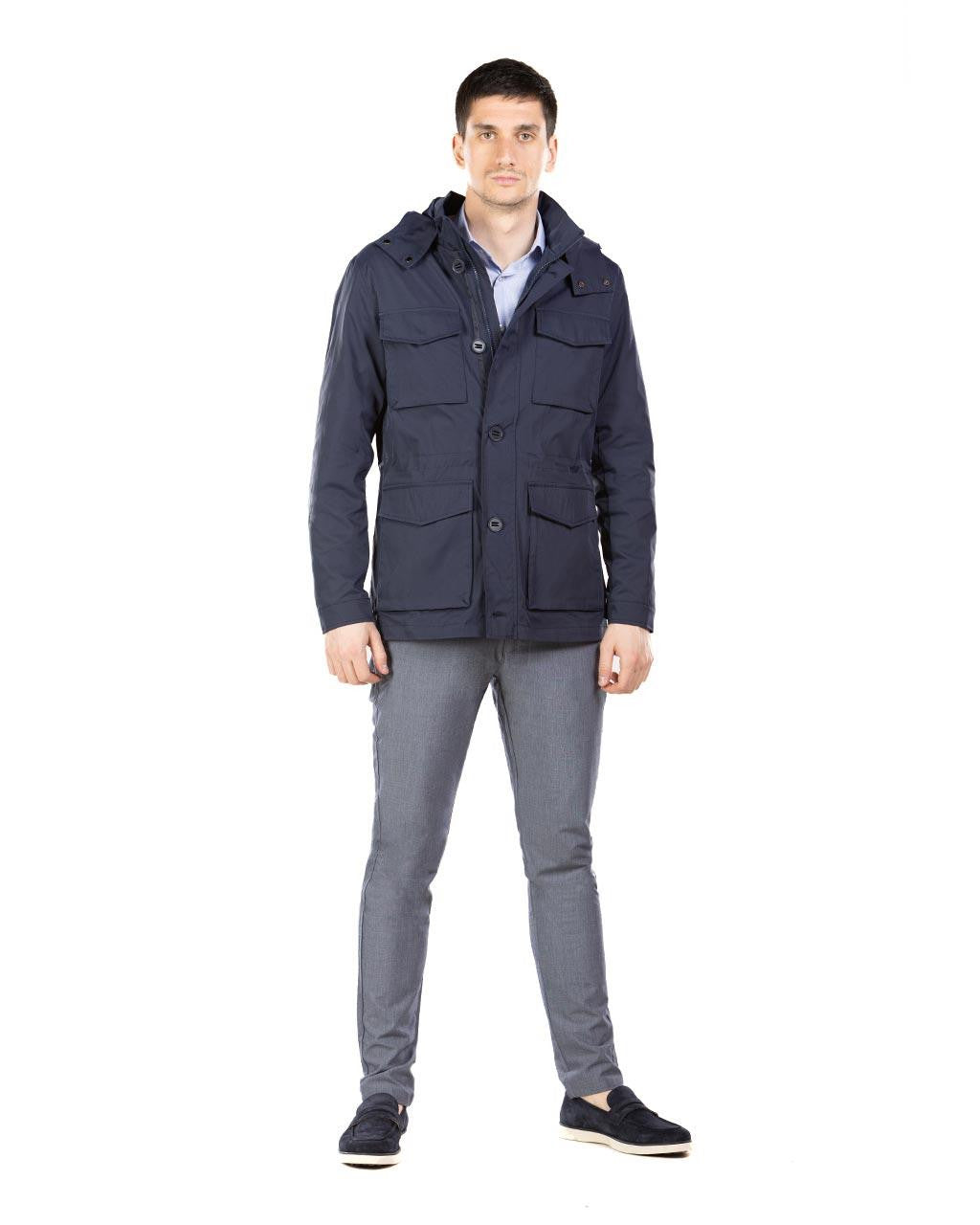 JAKNA Z ŽEPI IN KAPUCO 10-151