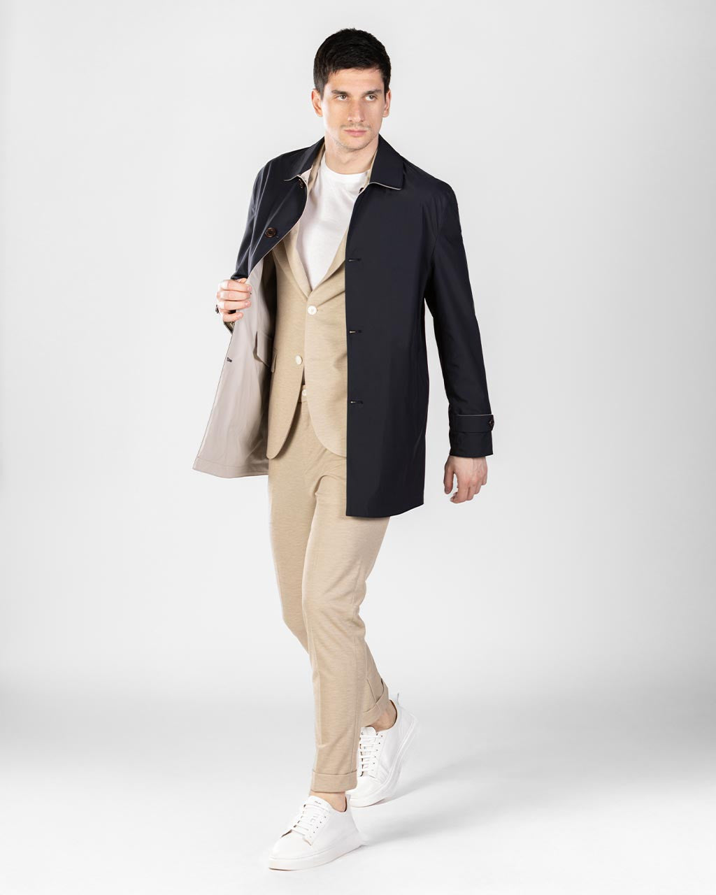 MOŠKI OBOJESTRANSKI PLAŠČ 10-153