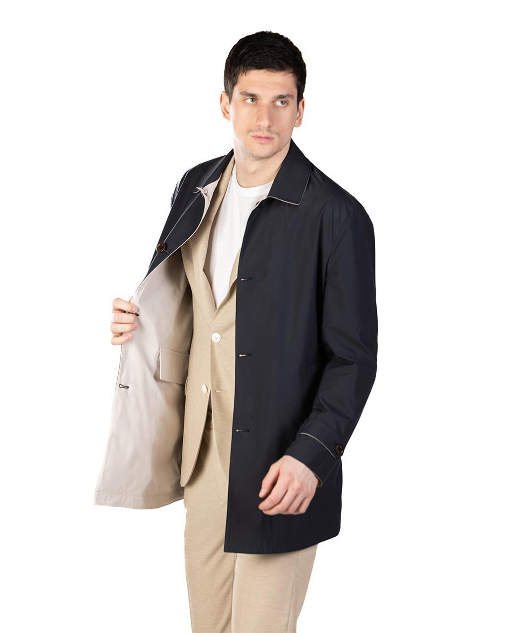 MOŠKI OBOJESTRANSKI PLAŠČ 10-153