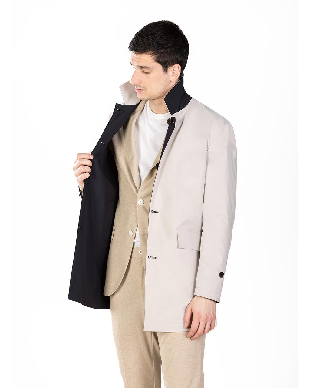 MOŠKI OBOJESTRANSKI PLAŠČ 10-153