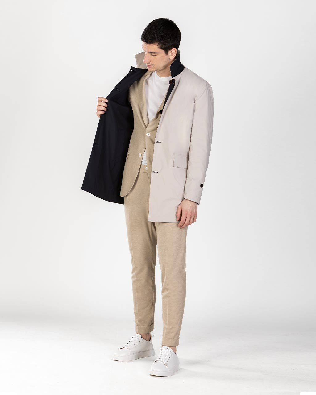 MOŠKI OBOJESTRANSKI PLAŠČ 10-153