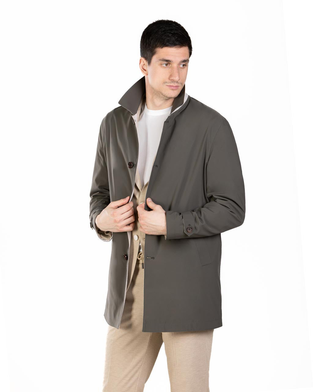 MOŠKI OBOJESTRANSKI PLAŠČ 10-153