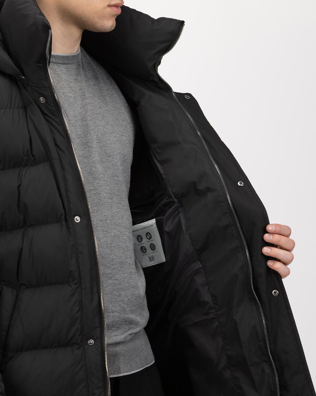 DOLGA PREŠITA BUNDA S KAPUCO 10-157