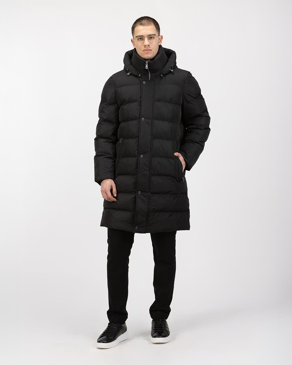 DOLGA PREŠITA BUNDA S KAPUCO 10-157