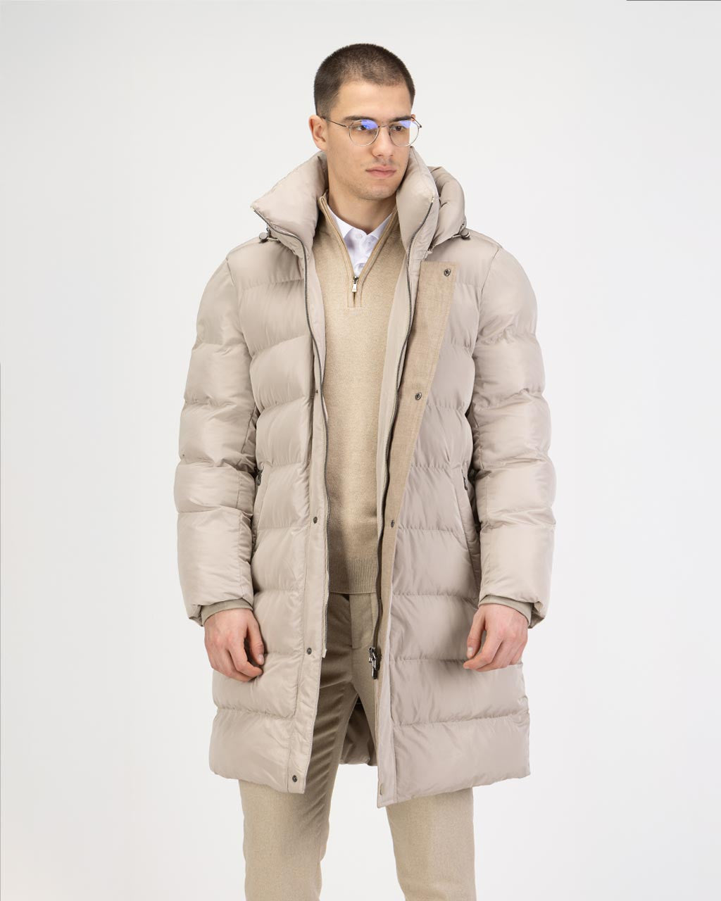 DOLGA PREŠITA BUNDA S KAPUCO 10-157