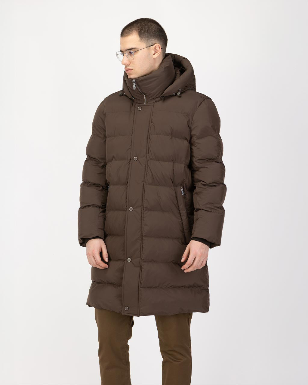 DOLGA PREŠITA BUNDA S KAPUCO 10-157