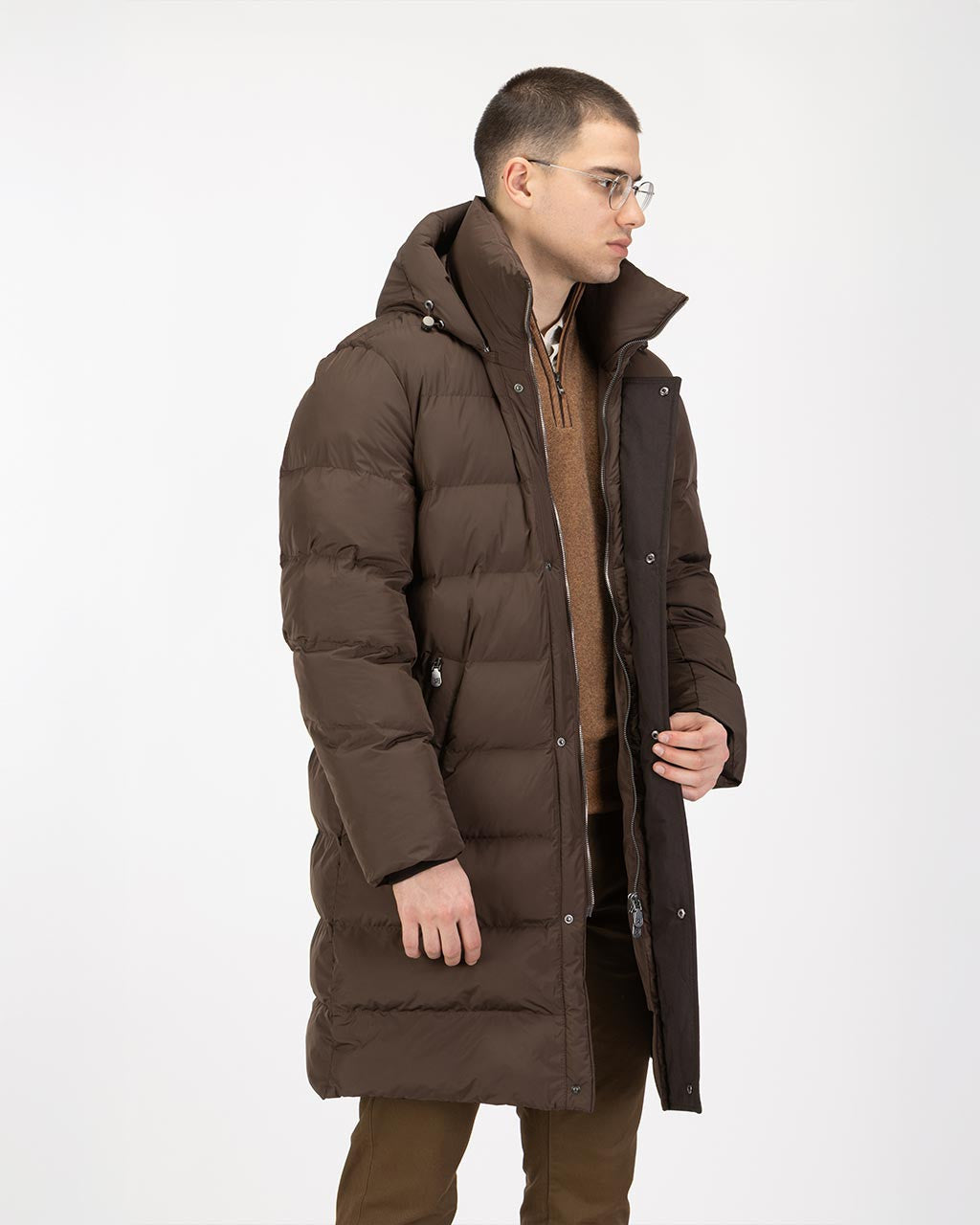 DOLGA PREŠITA BUNDA S KAPUCO 10-157