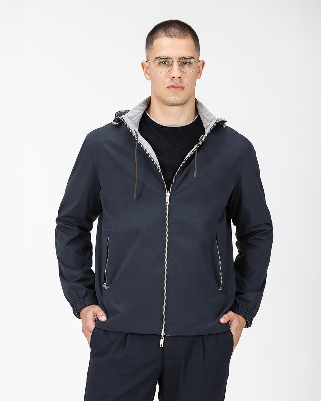 OBOJESTRANSKA JAKNA S KAPUCO 10-431