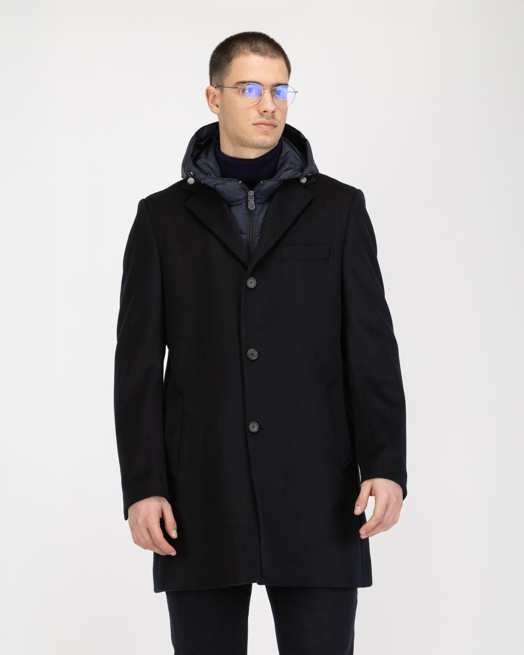 MOŠKI PLAŠČ S KAPUCO 10-471