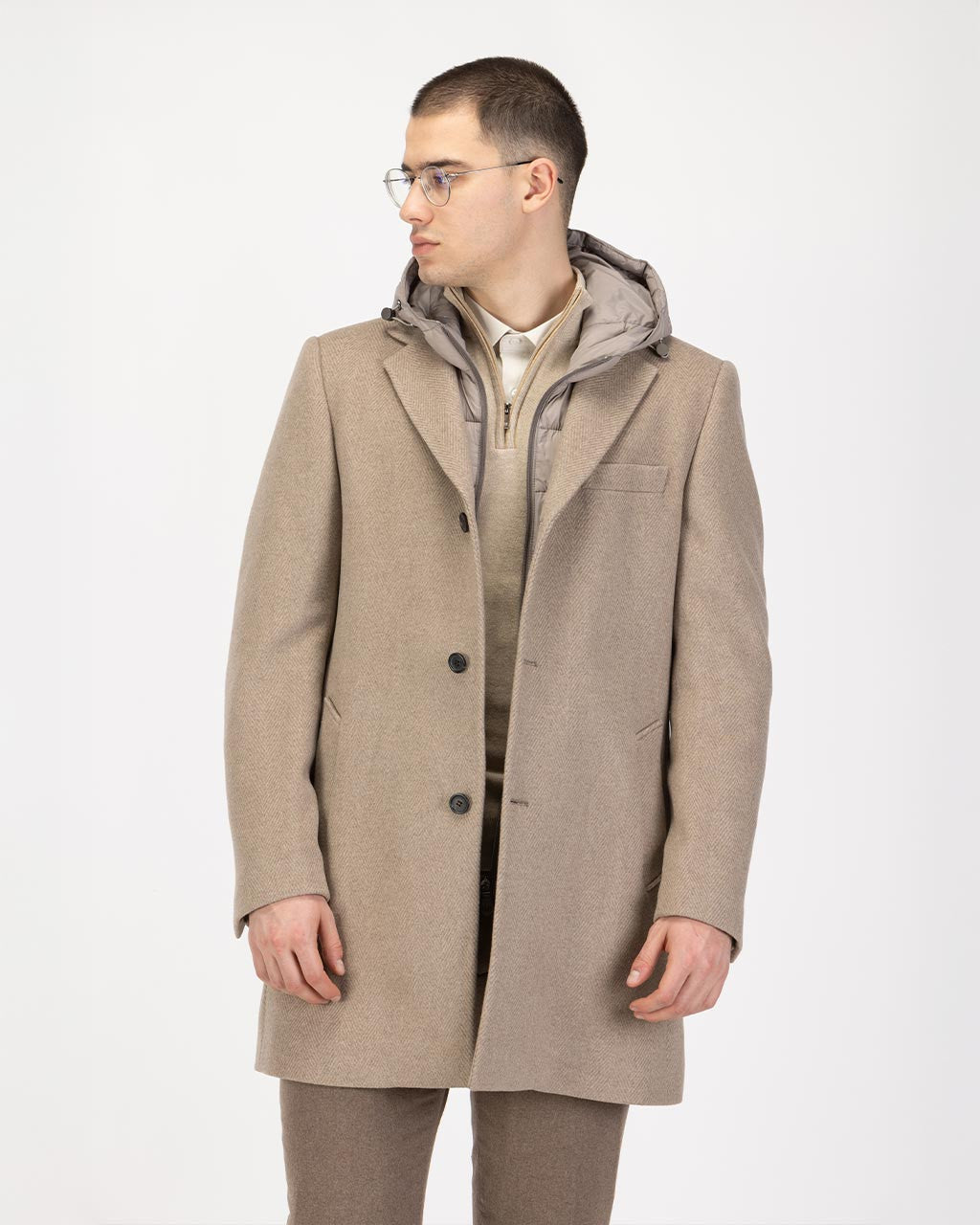 MOŠKI PLAŠČ S KAPUCO 10-471