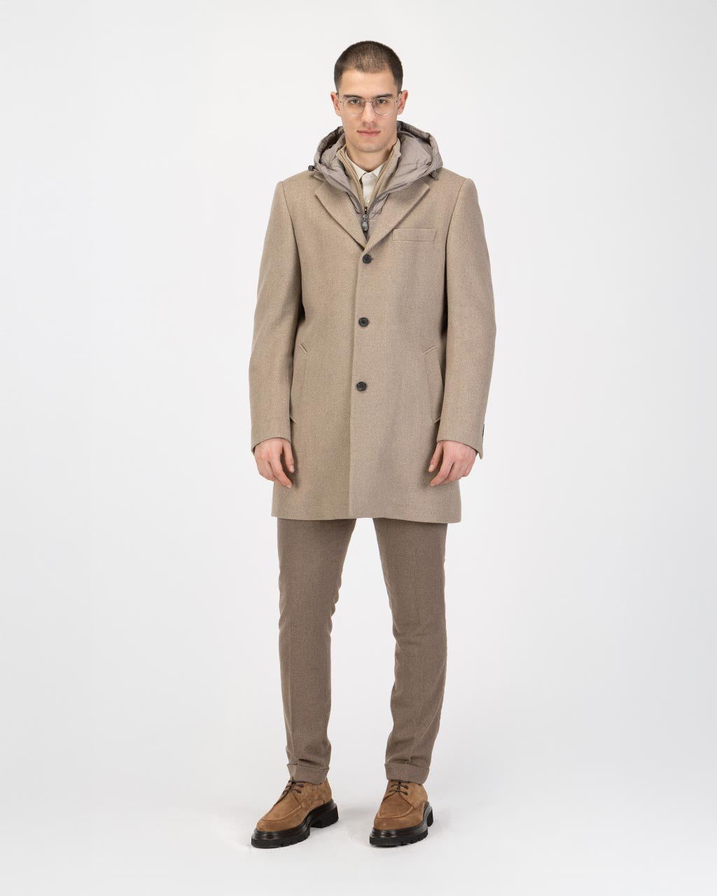 MOŠKI PLAŠČ S KAPUCO 10-471