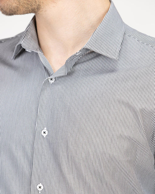 BOMBAŽNA SRAJCA S ČRTASTIM VZORCEM V-025