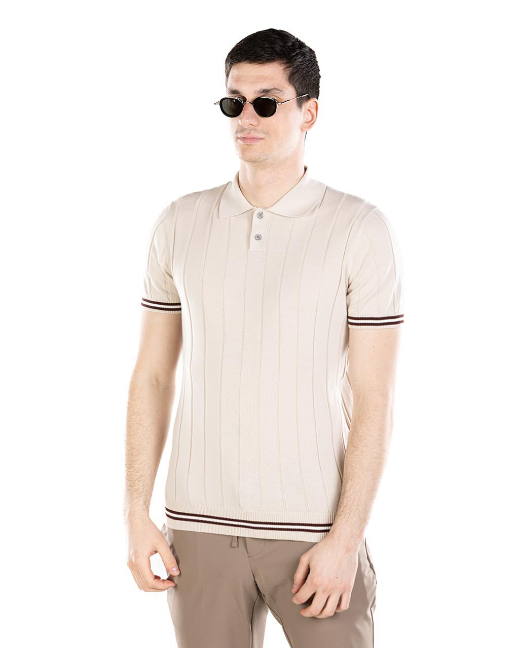 POLO MAJICA S TEKSTURO 92-94