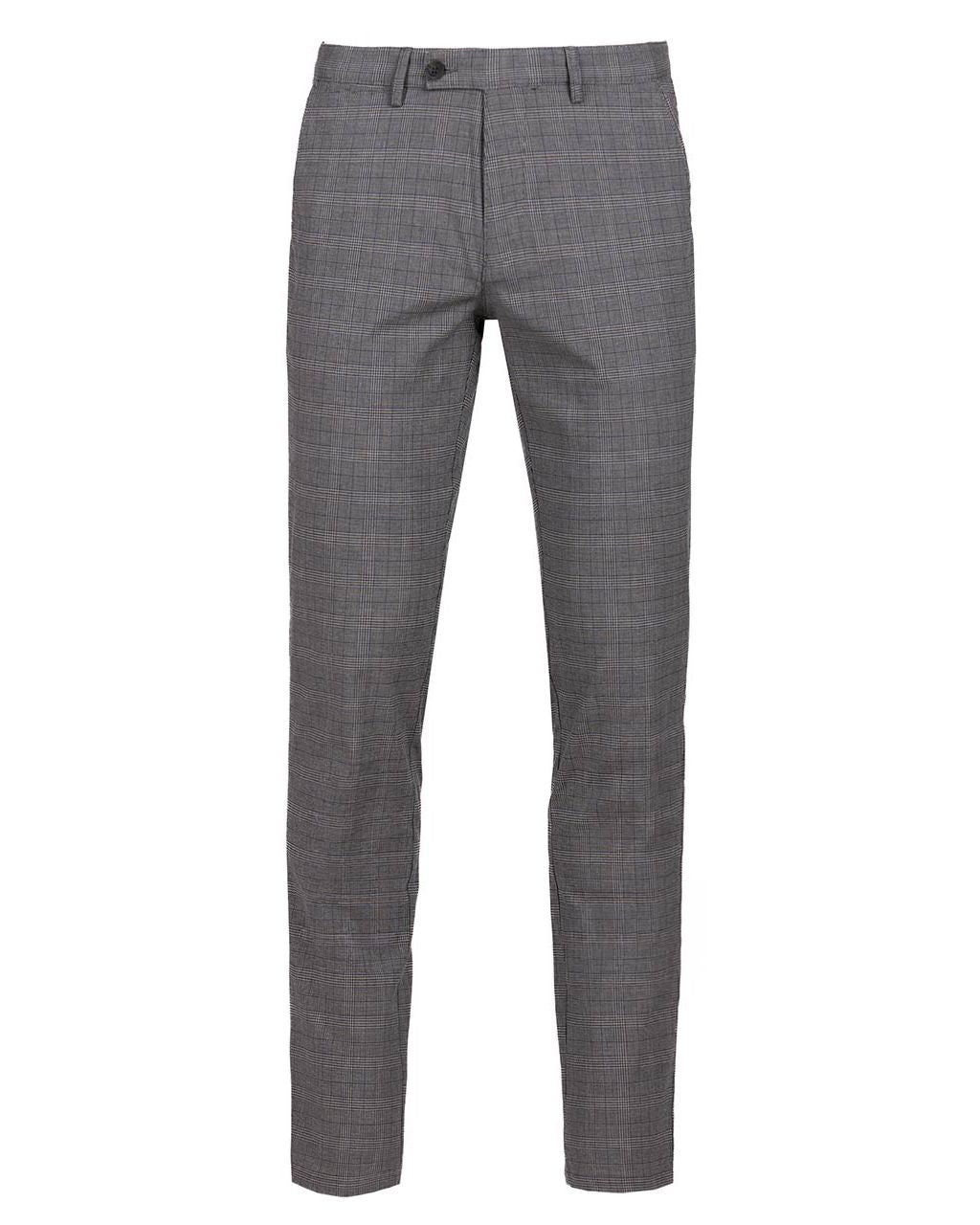 BOMBAŽNE HLAČE Z VZORCEM 2230