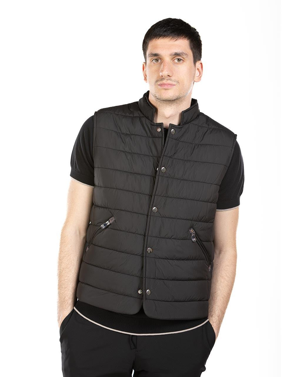 MOŠKI BREZROKAVNIK Z GUMBI 50-51