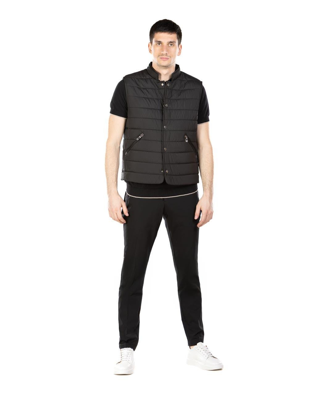 MOŠKI BREZROKAVNIK Z GUMBI 50-51