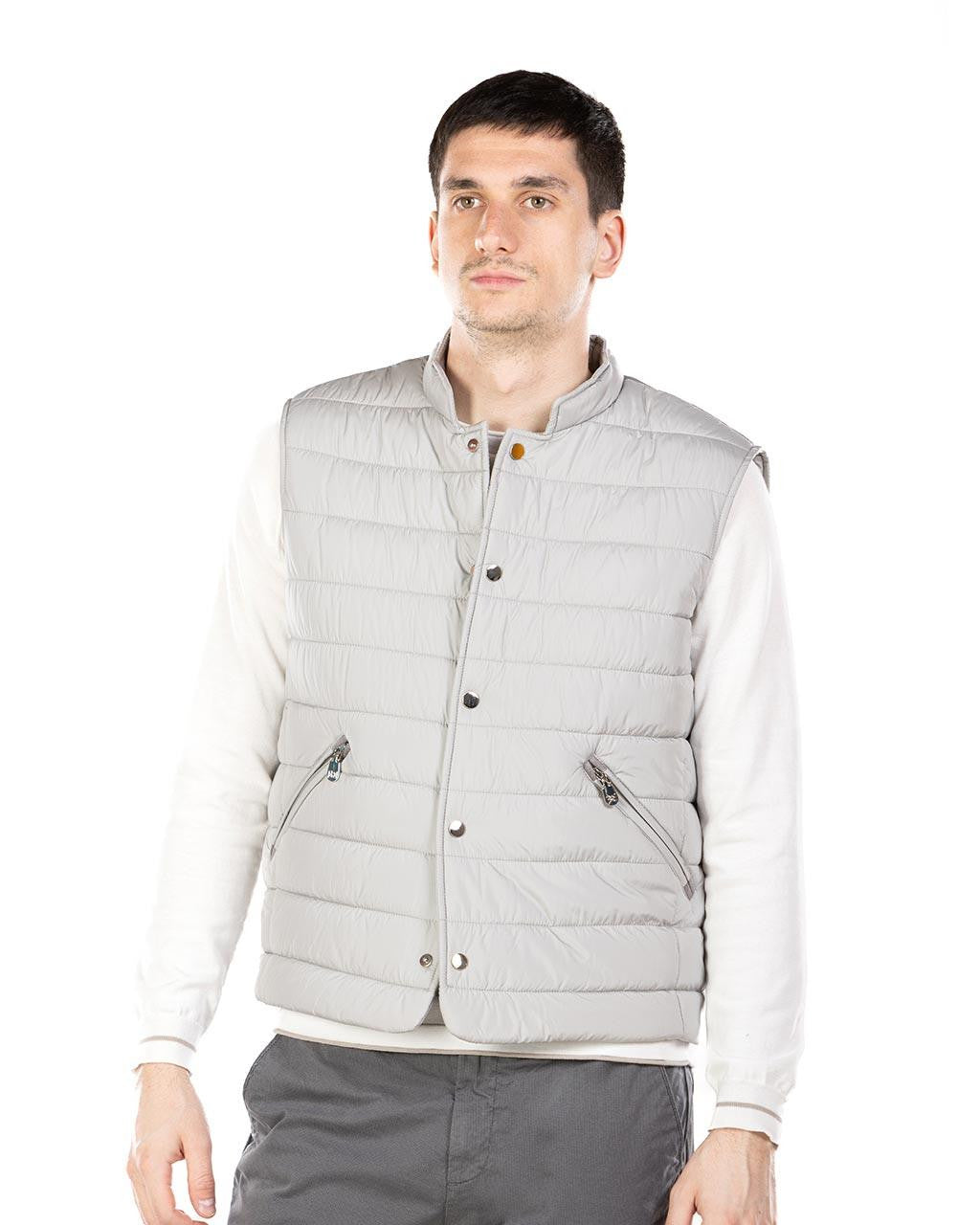 MOŠKI BREZROKAVNIK Z GUMBI 50-51