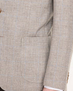 SUKNJIČ IZ MEŠANICE VOLNE Z VZORCEM 5371