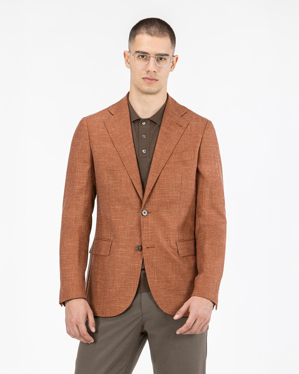 Mastercard 5451 SUKNJIČ IZ MEŠANICE VOLNE, LANA IN SVILE 5451 – Barbosa Fashion