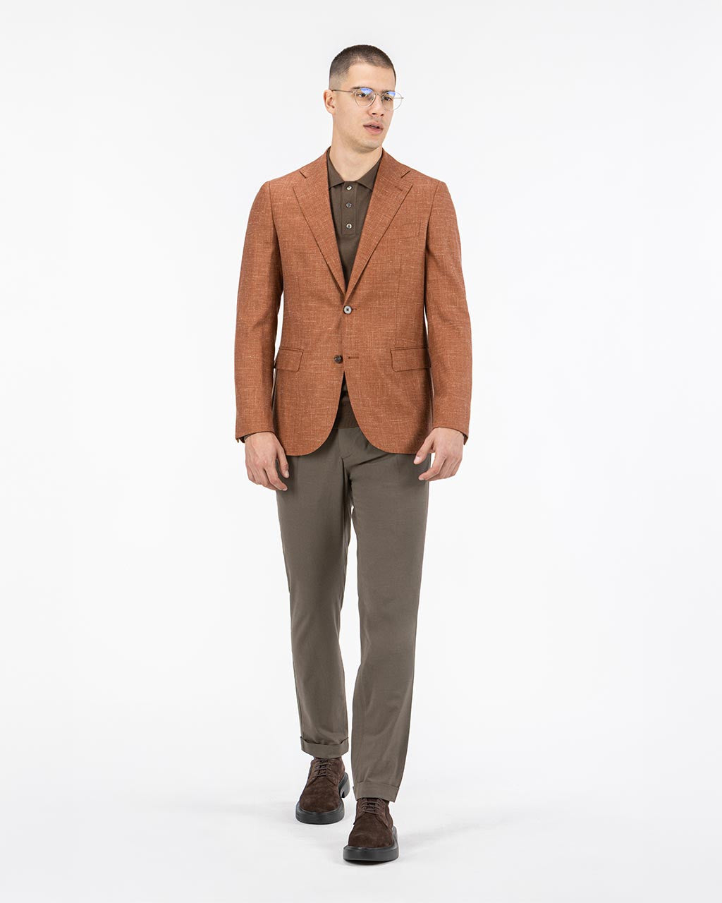Mastercard 5451 SUKNJIČ IZ MEŠANICE VOLNE, LANA IN SVILE 5451 – Barbosa Fashion