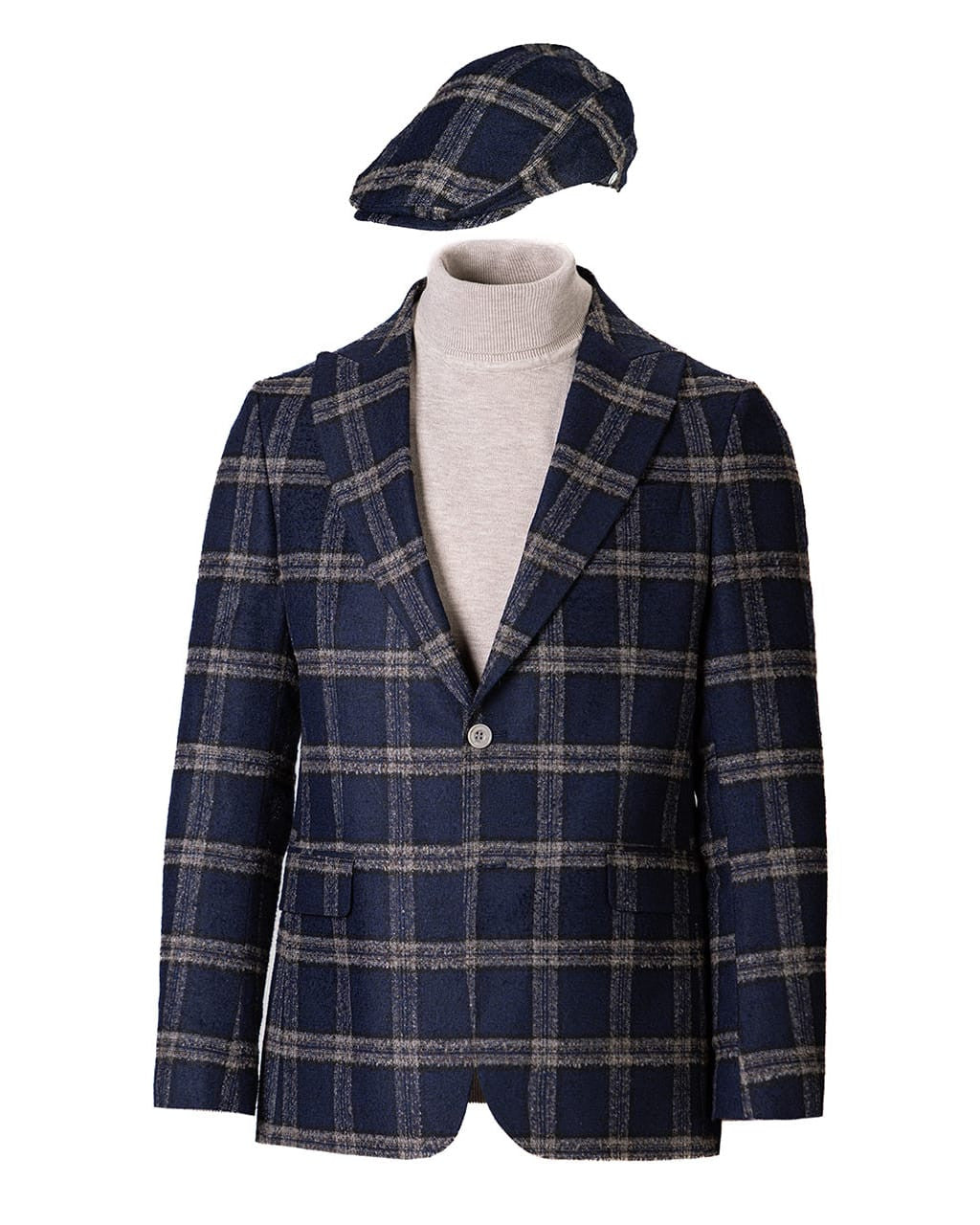 SUKNJIČ IZ MEŠANICE VOLNE Z VZORCEM 911